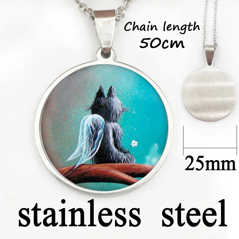 New Kitten Angel Necklace Grey Pendant Glass Jewelry Personalized Picture Necklace
New Kitten Angel Necklace Grey Pendant Glass Jewelry Personalized Picture Necklace