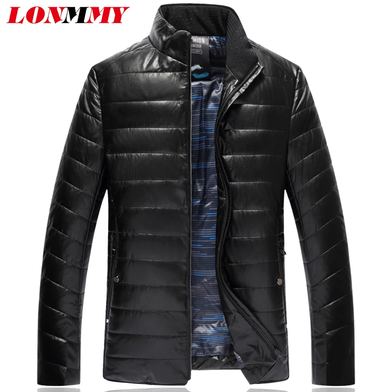 Мужская парка LONMMY 7XL 8XL зимнее плотное повседневное пальто тонкий модный