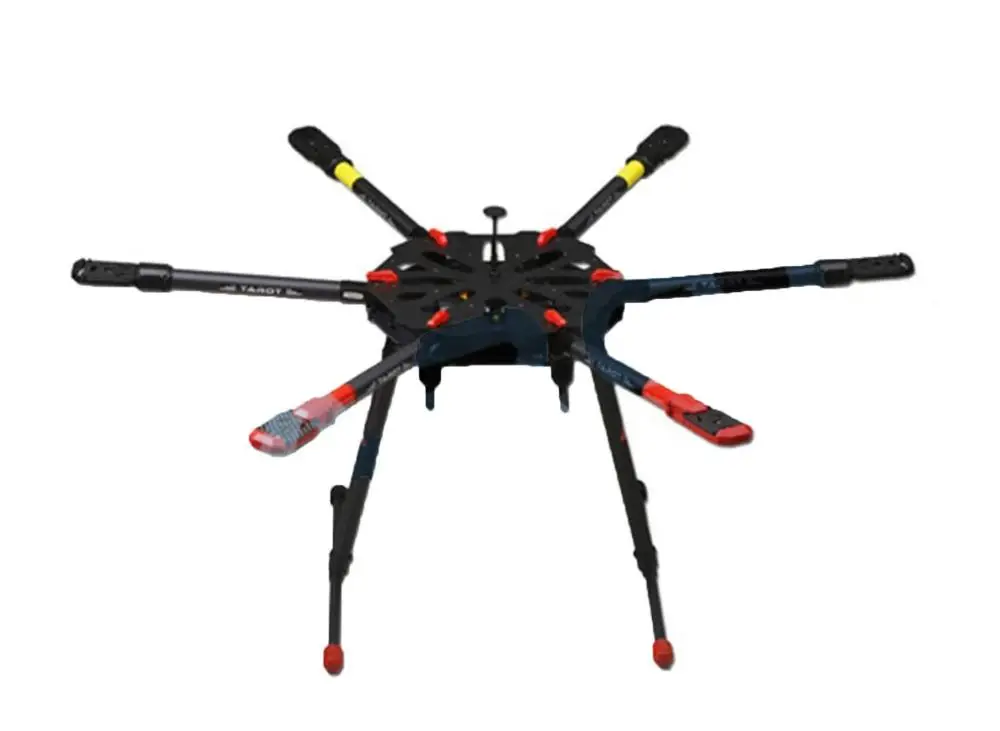 F11283 Tarot X6 TL6X001 6-осевой Зонт карбоновый складной комплект рамы для гексакоптера + электронное шасси для радиоуправляемого дрона FPV
F11283 Tarot X6 TL6X001 6-осевой Зонт карбоновый складной комплект рамы для гексакоптера + электронное шасси для радиоуправляемого дрона FPV