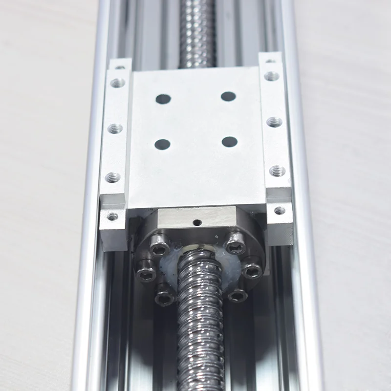 

RXS80XY-H1 XYZ Stage Ball Screw CNC Linear Module Guide Rail Motion Slide Actuator Nema 24 Stepper Robotic Arm Kit Rod Z 200mm