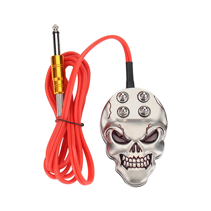Wholesale Skull Tattoo Foot Pedal Switch Control for Tattoo Power Supply Tattoo Machine Gun Free Shipping
Wholesale Skull Tattoo Foot Pedal Switch Control for Tattoo Power Supply Tattoo Machine Gun Free Shipping