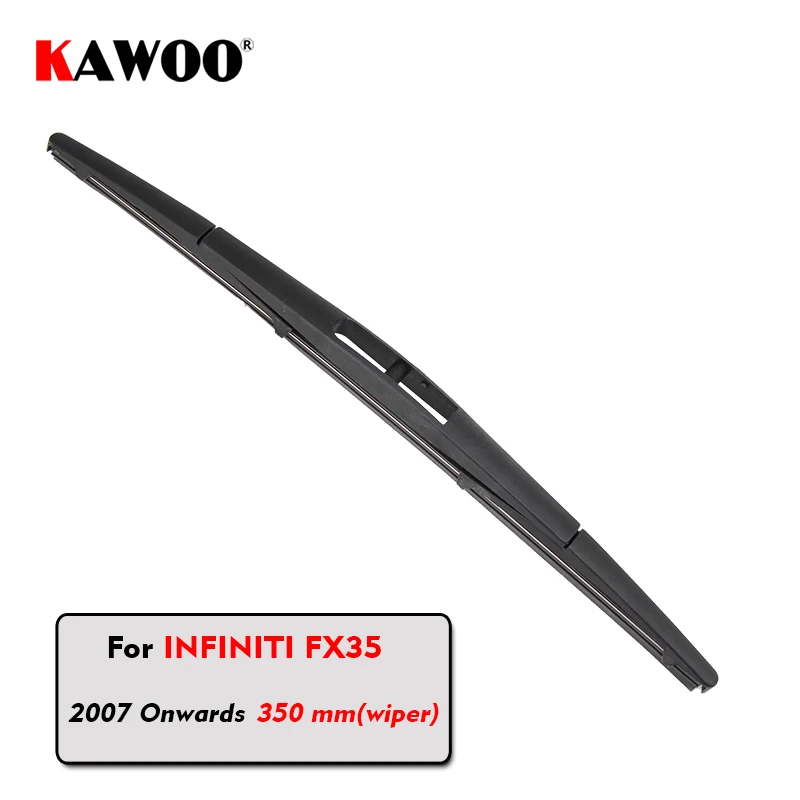 KAWOO Car Rear Wiper Blade Blades Back Window Wipers Arm For Infiniti FX35 Hatchback (2007-) 350mm Car Accessories Styling
KAWOO Car Rear Wiper Blade Blades Back Window Wipers Arm For Infiniti FX35 Hatchback (2007-) 350mm Car Accessories Styling