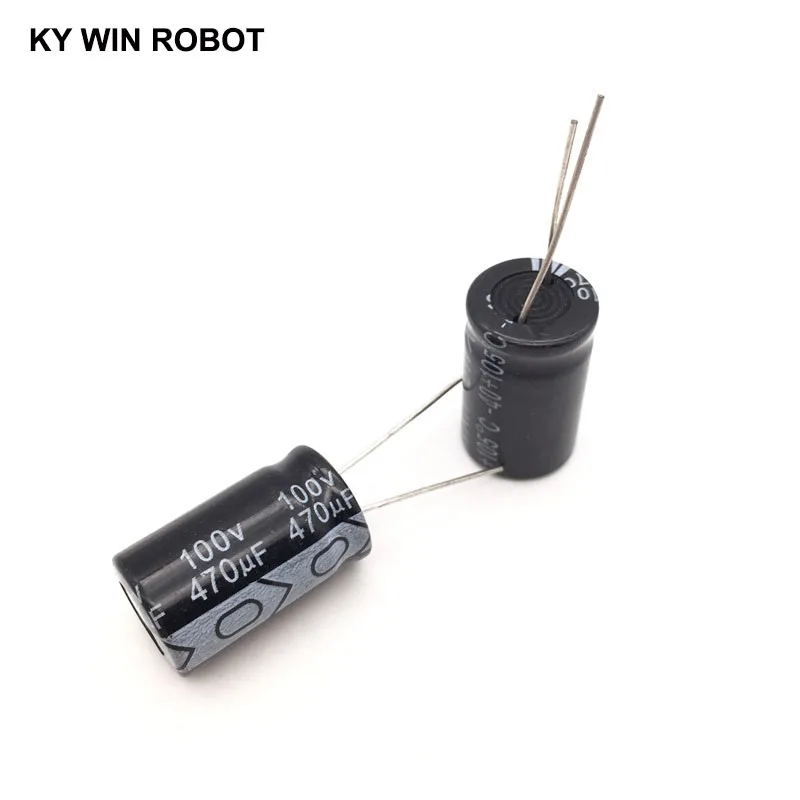 5pcs/lot Aluminum Electrolytic Capacitor 100V/470 UF 100V/470UF Electrolytic Capacitor Size 16*25 mm plug-in 100V 470UF
5pcs/lot Aluminum Electrolytic Capacitor 100V/470 UF 100V/470UF Electrolytic Capacitor Size 16*25 mm plug-in 100V 470UF
