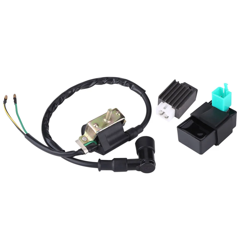 Ignition Coil CDI Regulator for 110CC 125CC 140CC Trail Bike Dirt Bike improve charging capability prevent overcharging battery
Ignition Coil CDI Regulator for 110CC 125CC 140CC Trail Bike Dirt Bike improve charging capability prevent overcharging battery
