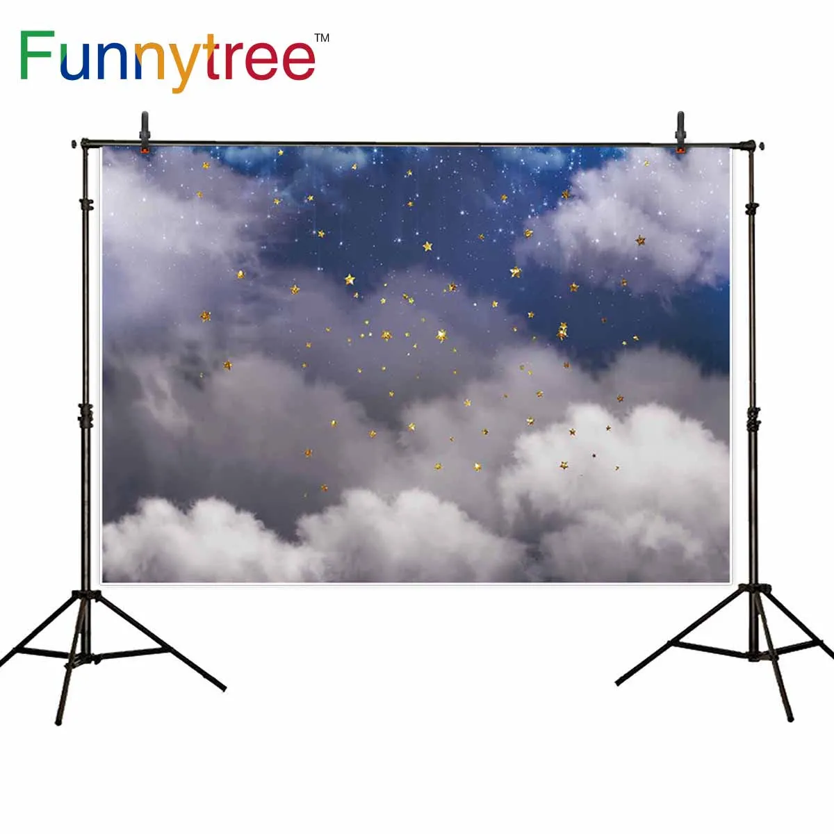Funnytree photocall night sky golden confetti stars clouds outdoor children dream studio backgrounds photography photo backdrop
Funnytree photocall night sky golden confetti stars clouds outdoor children dream studio backgrounds photography photo backdrop
