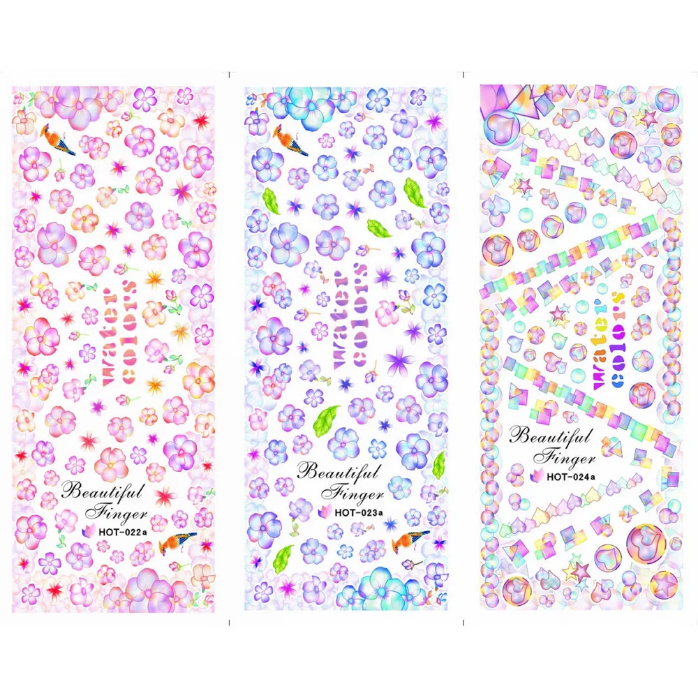 3 PACKS / LOT MOSAIC RAINBOW FLOWER BUBBLE NAIL TATTOOS STICKER WATER DECAL NAIL ART HOT022-024
3 PACKS / LOT MOSAIC RAINBOW FLOWER BUBBLE NAIL TATTOOS STICKER WATER DECAL NAIL ART HOT022-024