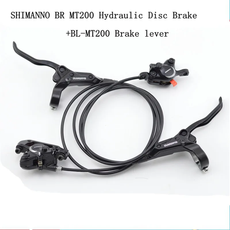 SHIMANO MT200 гидравлический дисковый тормозной набор передний 800 мм задний 1550 тормоз