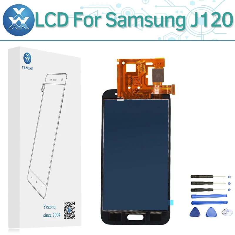 Отрегулировать Яркость ЖК дисплей Дисплей для samsung Galaxy J120 J1 2016 SM J120F/DS J120M/DS J120H