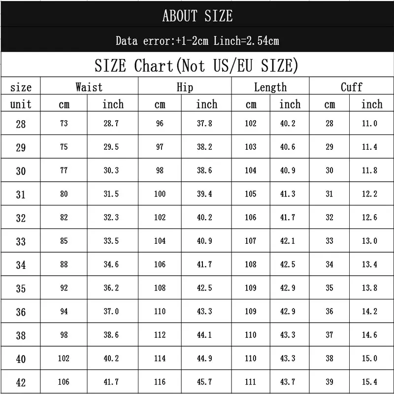 2019 New Fashion Men's Wolf head Print Black Stretch Straight pants Men's Denim pants More Size 28-38 40 42
2019 New Fashion Men's Wolf head Print Black Stretch Straight pants Men's Denim pants More Size 28-38 40 42