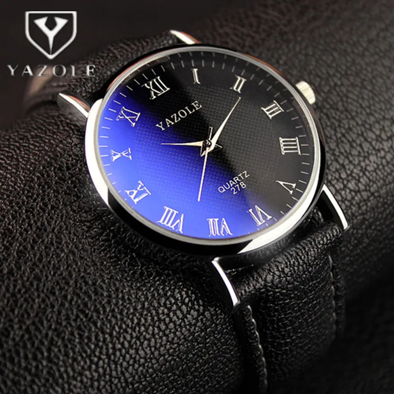 YAZOLE Watch Men Minimalist Watches Blue Glass Fashion Dress Watch Men Roman Quartz Watch Business Wristwatch montre femme 2020
YAZOLE Watch Men Minimalist Watches Blue Glass Fashion Dress Watch Men Roman Quartz Watch Business Wristwatch montre femme 2020