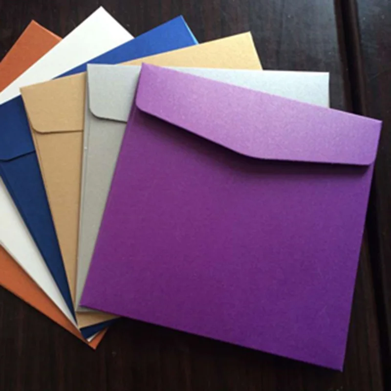 50pcs- Pearl Paper Square Envelope 14x14cm Wedding Invitation Envelopes Handkerchief Special Invitation
50pcs- Pearl Paper Square Envelope 14x14cm Wedding Invitation Envelopes Handkerchief Special Invitation