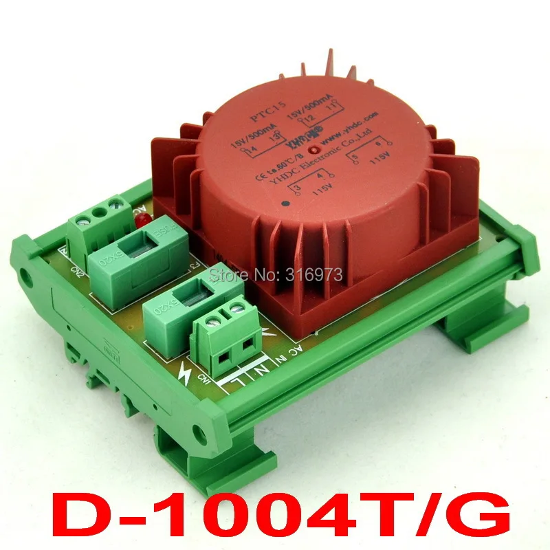 P 230VAC, S 15VAC, 15VA DIN Rail Mount тороидальный модуль трансформатора мощности.
P 230VAC, S 15VAC, 15VA DIN Rail Mount тороидальный модуль трансформатора мощности.