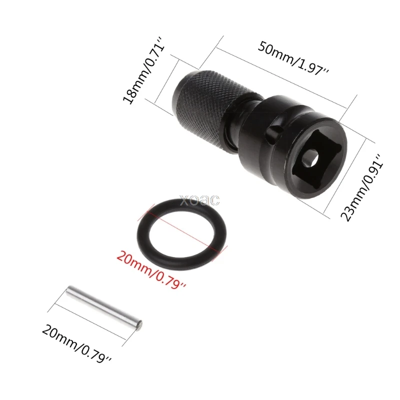 1/2"Drive To 1/4"Hex Shank Converter Quick Release Chuck Screwdriver Bit Adapter M13 dropship
1/2"Drive To 1/4"Hex Shank Converter Quick Release Chuck Screwdriver Bit Adapter M13 dropship