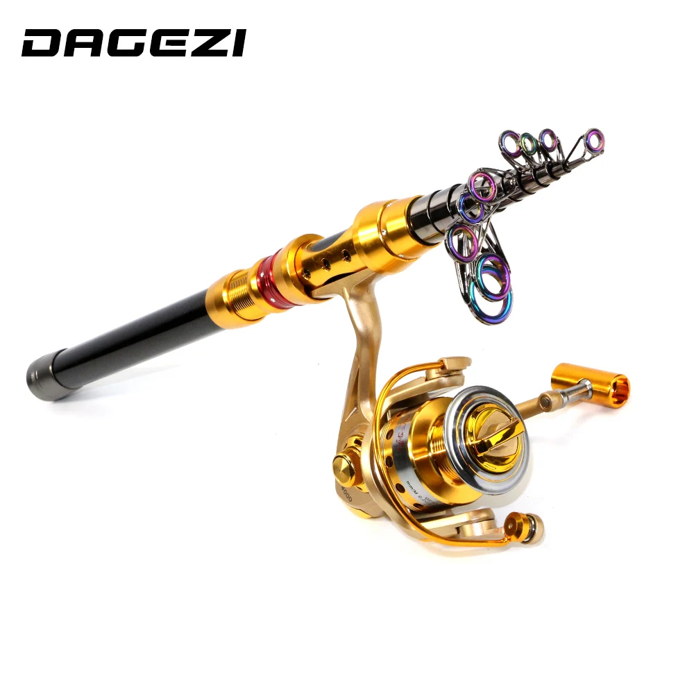 Портативная телескопическая удочка DAGEZI + Рыболовная катушка, спиннинговое устройство, 1,8-3,6 м, Удочка + катушка, рыболовные снасти
Портативная телескопическая удочка DAGEZI + Рыболовная катушка, спиннинговое устройство, 1,8-3,6 м, Удочка + катушка, рыболовные снасти