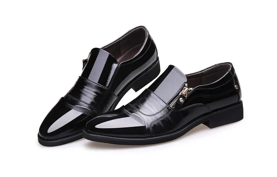 Spring Fashion Oxford Business Men Shoes Genuine Leather High Quality Soft Casual Men's Zip Shoes
Spring Fashion Oxford Business Men Shoes Genuine Leather High Quality Soft Casual Men's Zip Shoes