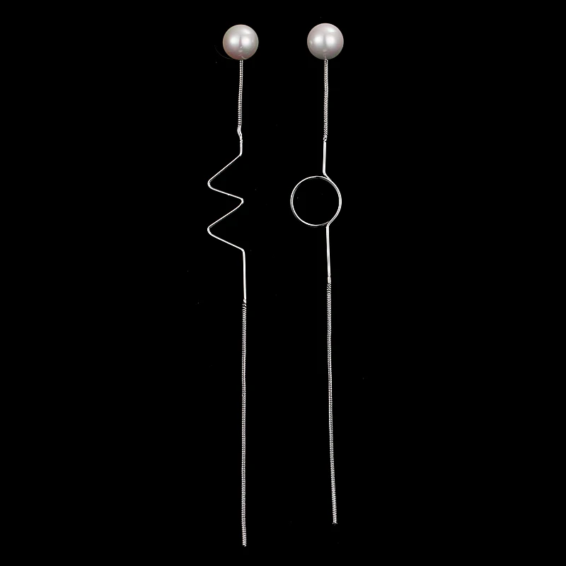 High Quality Simple Ear line Removable pearl earnail White Gold Color Stud Earrings For Fashionable Women Party Show Gifts E-142
High Quality Simple Ear line Removable pearl earnail White Gold Color Stud Earrings For Fashionable Women Party Show Gifts E-142