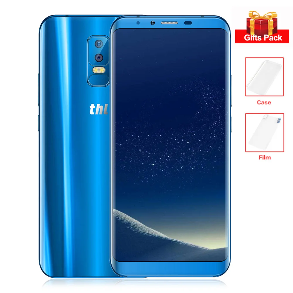THL рыцарь 2 Android 7 0 Беспроводной Charge 6 'ཎ:9 Восьмиядерный 4G B + 13MP MT6750 двойной сзади