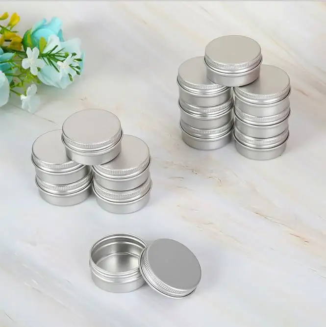 30Pcs/lot Tin Box Screw Thread Small Round Lip Balm Metal Box 36x17mm Cosmetics Cream for Travel Portable Container
30Pcs/lot Tin Box Screw Thread Small Round Lip Balm Metal Box 36x17mm Cosmetics Cream for Travel Portable Container
