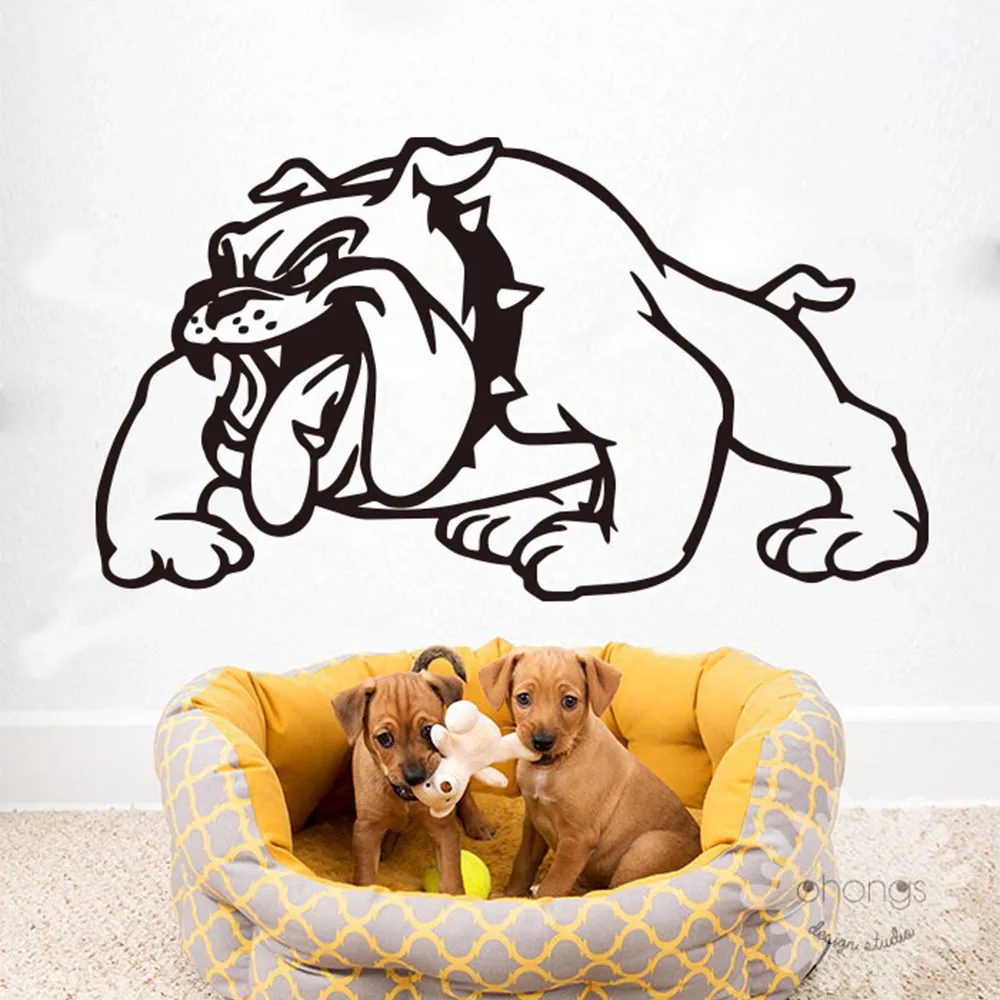 Cartoon UK Bulldog Wall Sticker Nursery Bedroom English Dog Pet Shop Animal Wall Decal Living Room Vinyl Home Decor Art Mural
Cartoon UK Bulldog Wall Sticker Nursery Bedroom English Dog Pet Shop Animal Wall Decal Living Room Vinyl Home Decor Art Mural