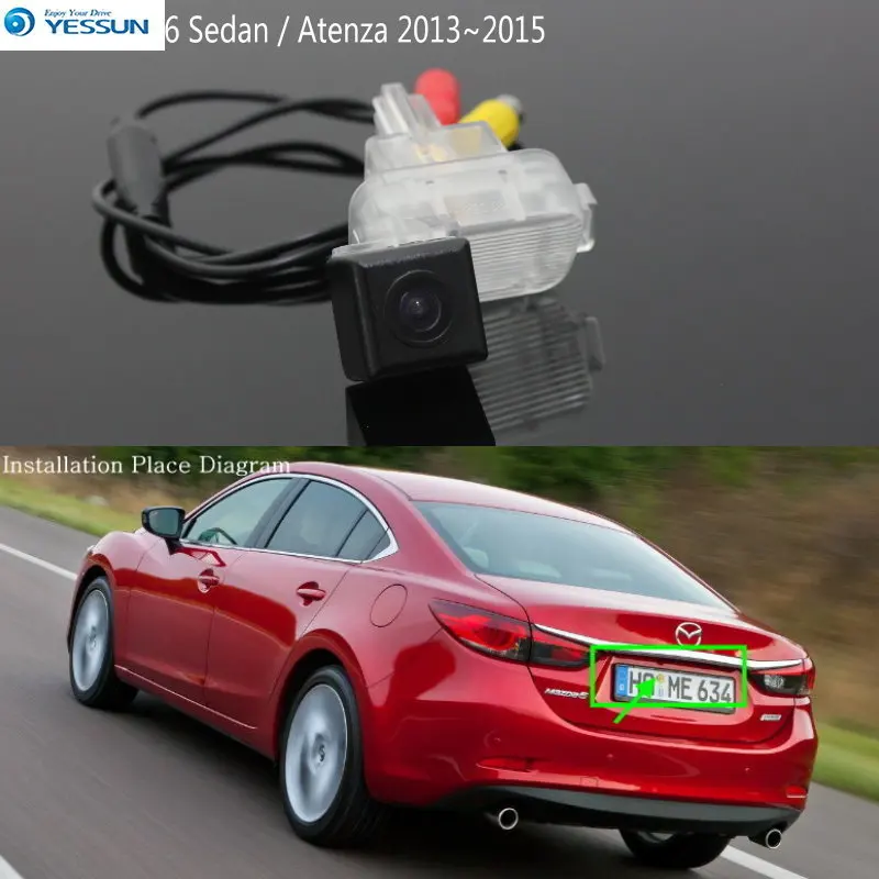 YESSUN Reversing Back up Camera For Mazda 6 Mazda6 Atenza 2013~2015 Car Parking Camera Rear View Camera HD CCD Night nision
YESSUN Reversing Back up Camera For Mazda 6 Mazda6 Atenza 2013~2015 Car Parking Camera Rear View Camera HD CCD Night nision