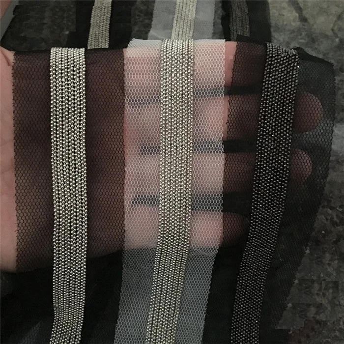 1 ярд в партии, 12 рядов, серебристые бусины, черно-белые сетчатые кружевные кисточки, лента с отделкой бисером, пояс для костюма, X075
1 ярд в партии, 12 рядов, серебристые бусины, черно-белые сетчатые кружевные кисточки, лента с отделкой бисером, пояс для костюма, X075