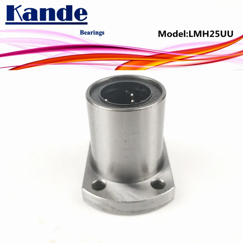 Kande Bearings LMH25UU LMH25 1pc/lot LMH25 UU Oval Flange Linear Ball Bearing dr:25mm
Kande Bearings LMH25UU LMH25 1pc/lot LMH25 UU Oval Flange Linear Ball Bearing dr:25mm