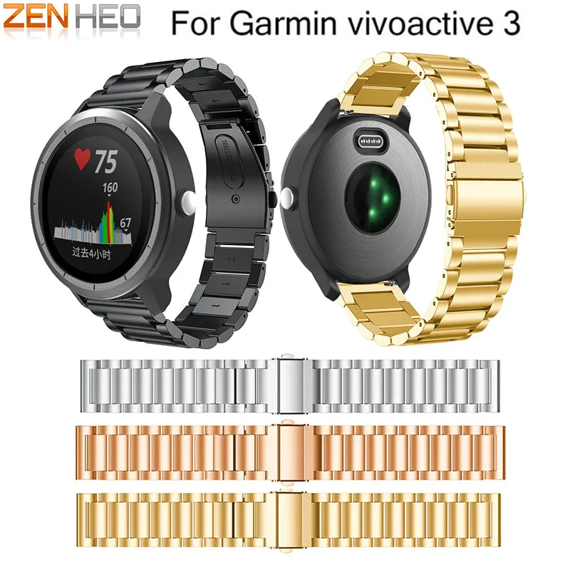 20mm Stainless steel Wristband for Garmin Vivoactive 3 band strap bracelet watch Band Replacement Strap for Garmin VivoactIve 3
20mm Stainless steel Wristband for Garmin Vivoactive 3 band strap bracelet watch Band Replacement Strap for Garmin VivoactIve 3