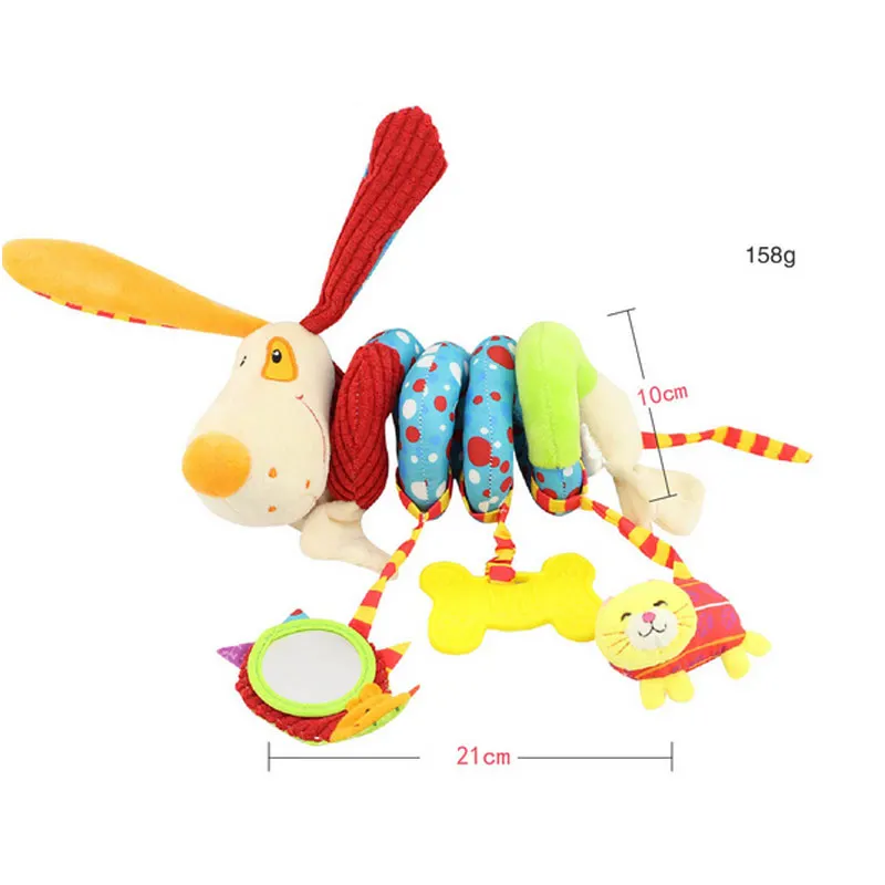 Infant Crib Revolves Around Plush Rattles Toy Cartoon Animal 0-3 Years Baby Bed Stroller Playing Hanging Toys Gifts M09
Infant Crib Revolves Around Plush Rattles Toy Cartoon Animal 0-3 Years Baby Bed Stroller Playing Hanging Toys Gifts M09