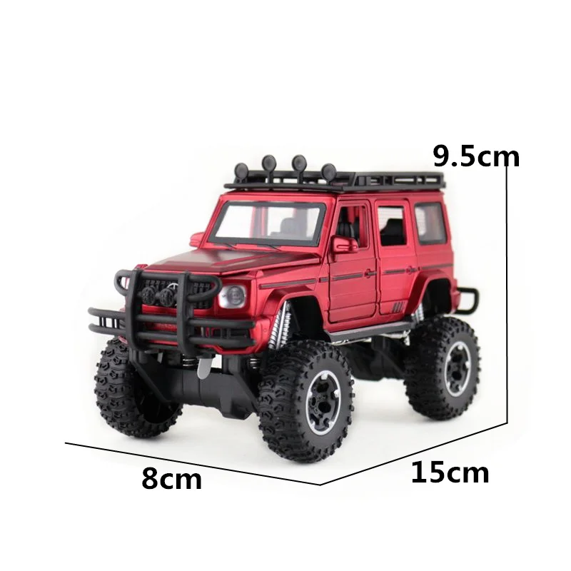 1:32 Scale M-B G63 Off Road Pickup Monster Truck Toy Car Diecast Model Pull Back Sound & Light Collection Gift For Children
1:32 Scale M-B G63 Off Road Pickup Monster Truck Toy Car Diecast Model Pull Back Sound & Light Collection Gift For Children