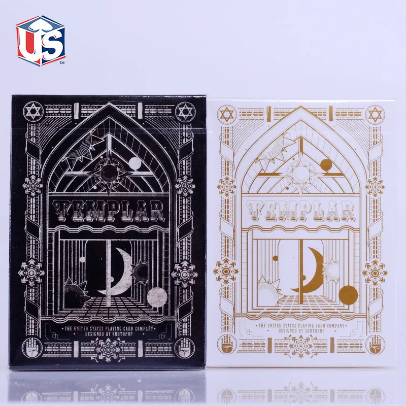 Templar Card Limited Edition -Templar Poker Knight Playing Cards Black Or White Color Magic Deck Magia Props Close-Up Magic
Templar Card Limited Edition -Templar Poker Knight Playing Cards Black Or White Color Magic Deck Magia Props Close-Up Magic