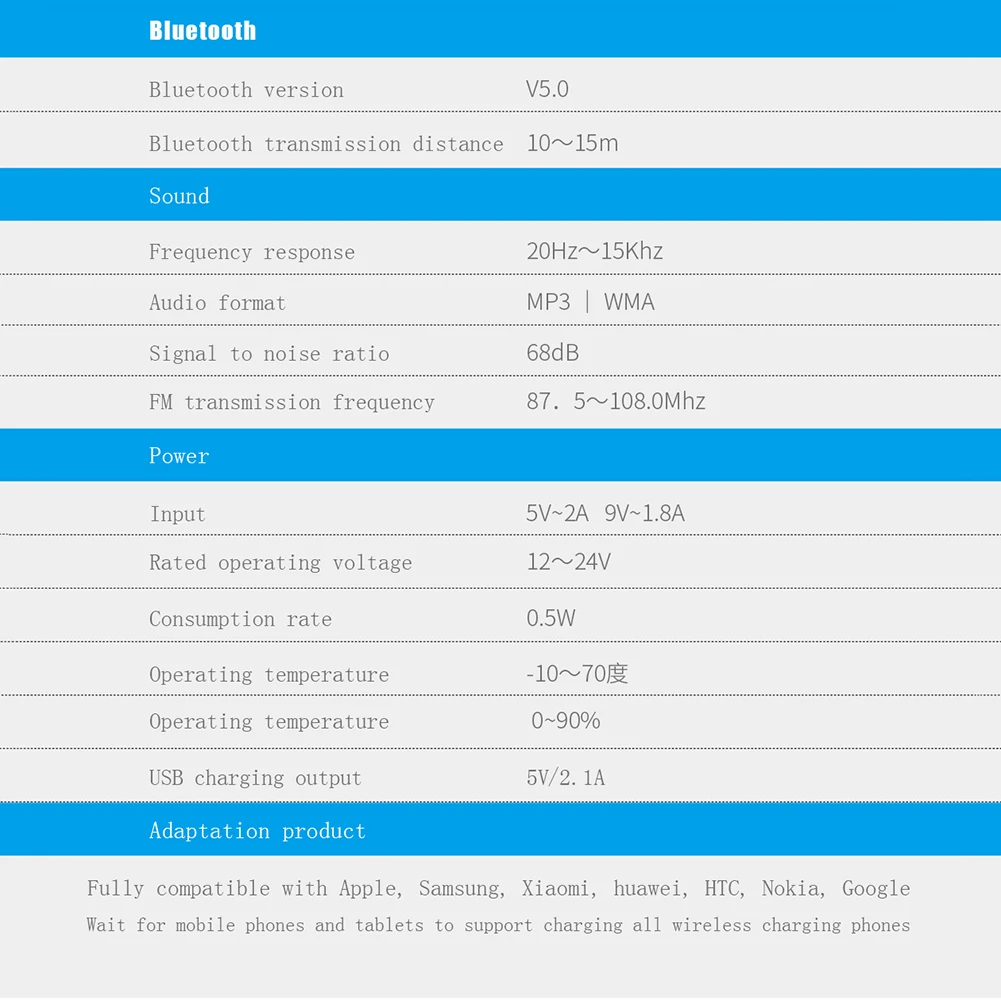 Car Bluetooth FM Transmitter Touch Screen MP3 Player Wireless Handsfree Double USB Output
Car Bluetooth FM Transmitter Touch Screen MP3 Player Wireless Handsfree Double USB Output