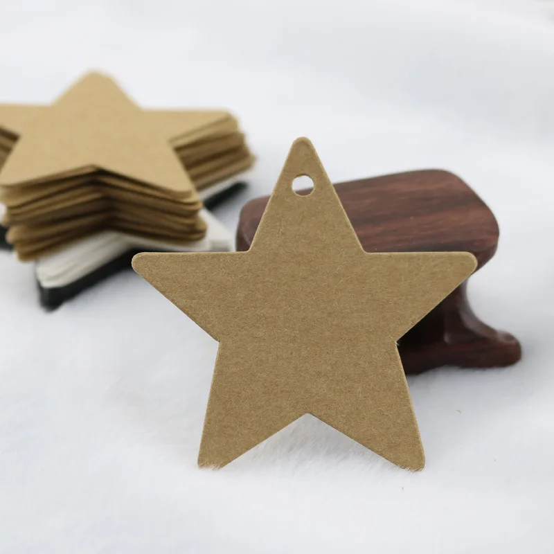 150Set 6*6cm Kraft Star Paper Gift Cards/Tags for Wedding Party Favor Gift Decoration Scrapbooking Paper Crafts 100PCS/Set
150Set 6*6cm Kraft Star Paper Gift Cards/Tags for Wedding Party Favor Gift Decoration Scrapbooking Paper Crafts 100PCS/Set