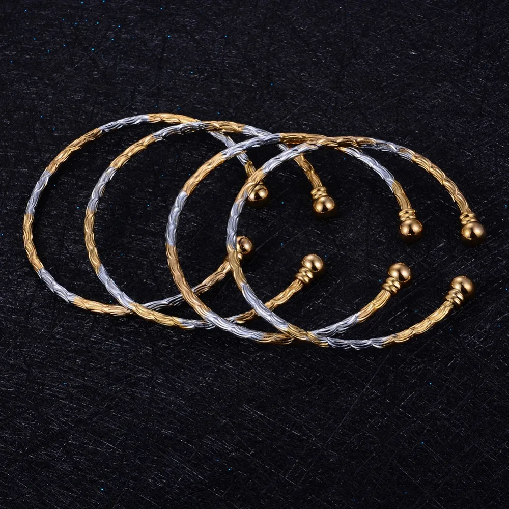 WANDO 4pcs/lot thin open bracelet Habesh Ethiopian Bangle women Gold Color Dubai Bride Wedding Africa Arab Jewelry wholesale 159
WANDO 4pcs/lot thin open bracelet Habesh Ethiopian Bangle women Gold Color Dubai Bride Wedding Africa Arab Jewelry wholesale 159