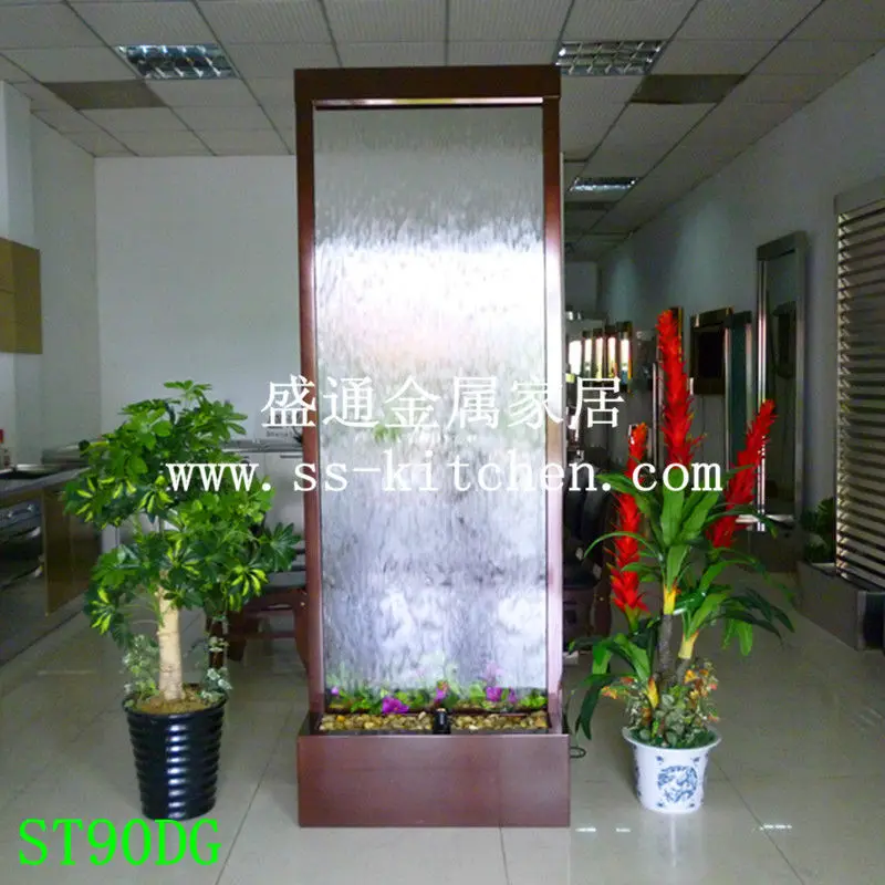 Indoor stainless steel water curtain/ fountains/water fountain/fengshui separating screen decoration/humidifier/house decoration
Indoor stainless steel water curtain/ fountains/water fountain/fengshui separating screen decoration/humidifier/house decoration