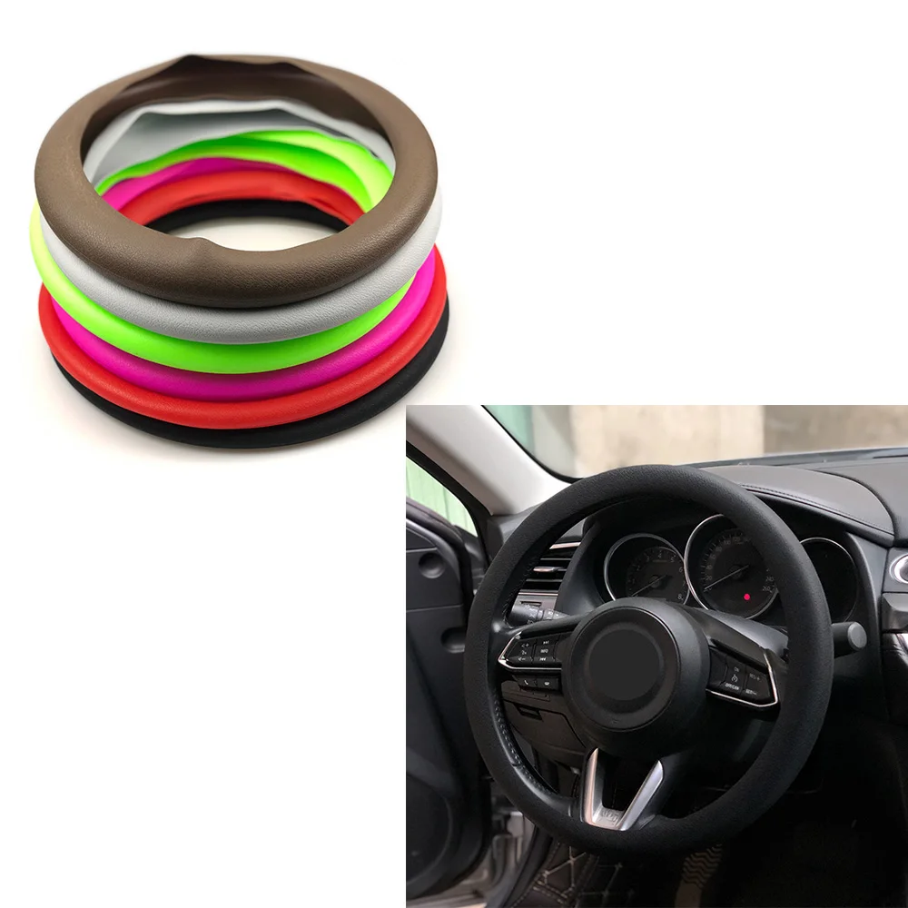 Силиконовый чехол на руль для Dodge Journey JUVC Charger DURANGO CBLIBER SXT Дротика RAM AVENGER Caravan Challenger
Силиконовый чехол на руль для Dodge Journey JUVC Charger DURANGO CBLIBER SXT Дротика RAM AVENGER Caravan Challenger