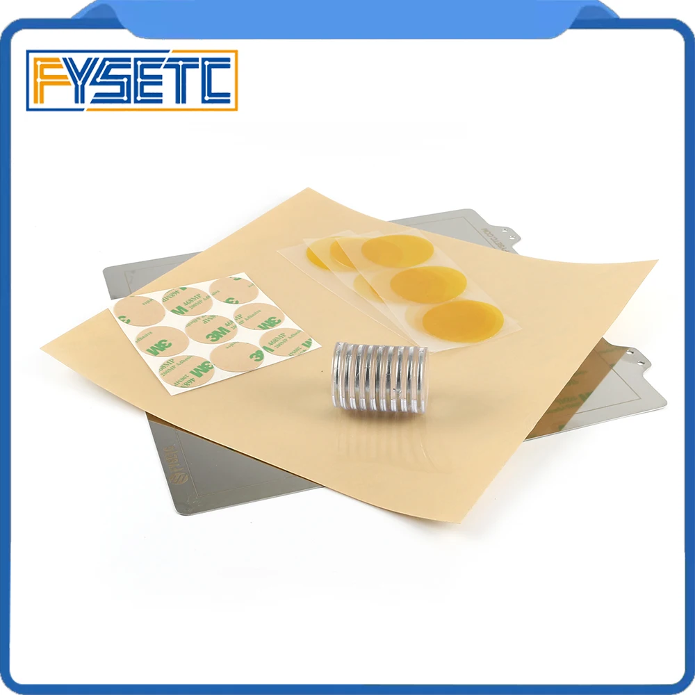 220x220mm Spring Steel Sheet +PEI+ Magnet For Becoming Magnetic Hot Bed Build Surface Plate For Wanhao i3 Anet A8 A6
220x220mm Spring Steel Sheet +PEI+ Magnet For Becoming Magnetic Hot Bed Build Surface Plate For Wanhao i3 Anet A8 A6