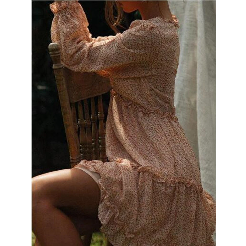 Tosheiny 2020 Women Summer V Neck Long Sleeve Floar Print Dresses Bohemian Elegant Ruffles Dresses DM0200
Tosheiny 2020 Women Summer V Neck Long Sleeve Floar Print Dresses Bohemian Elegant Ruffles Dresses DM0200