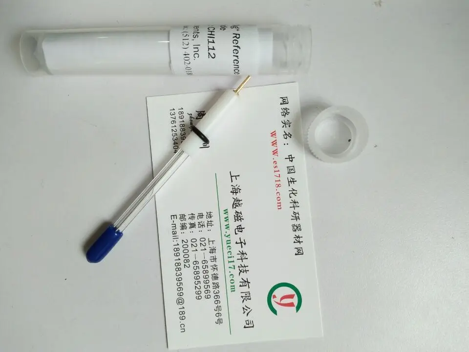 Shanghai Chen Hua CHI112 non water Ag/Ag+ (silver / silver ion) reference electrode electrochemical use
Shanghai Chen Hua CHI112 non water Ag/Ag+ (silver / silver ion) reference electrode electrochemical use