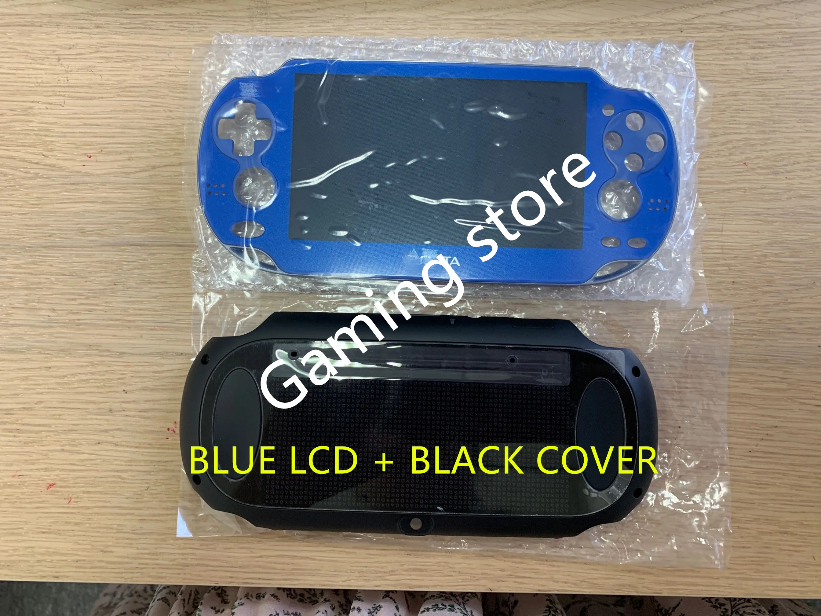 Оригинальный новый для psvita ps vita psv 1000 ЖК экран в сборе синий + задняя крышка Черный