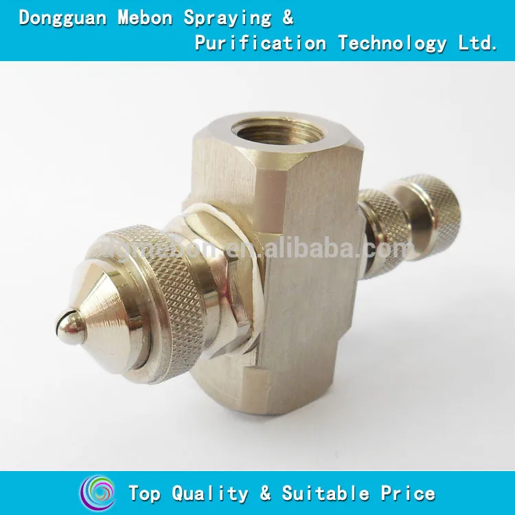 Free shipping,stainless steel air atomizing nozzle,adjustable air atomizing nozzle
Free shipping,stainless steel air atomizing nozzle,adjustable air atomizing nozzle