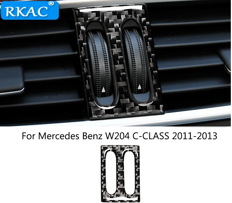 RAKC car interior accessories Carbon Fiber Air outlet knob car stickers For mercedes W204 C CLASS 2011 2012 2013 car styling
RAKC car interior accessories Carbon Fiber Air outlet knob car stickers For mercedes W204 C CLASS 2011 2012 2013 car styling