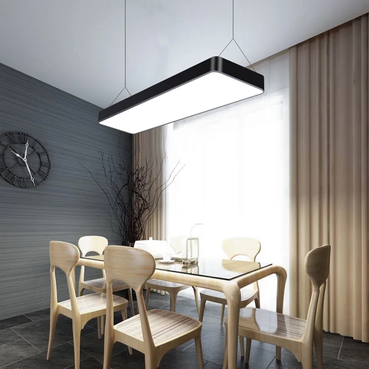 Modern square LED bulb iron ceiling lamp indoor deco 1.2m office acrylic ceiling light fixture
Modern square LED bulb iron ceiling lamp indoor deco 1.2m office acrylic ceiling light fixture