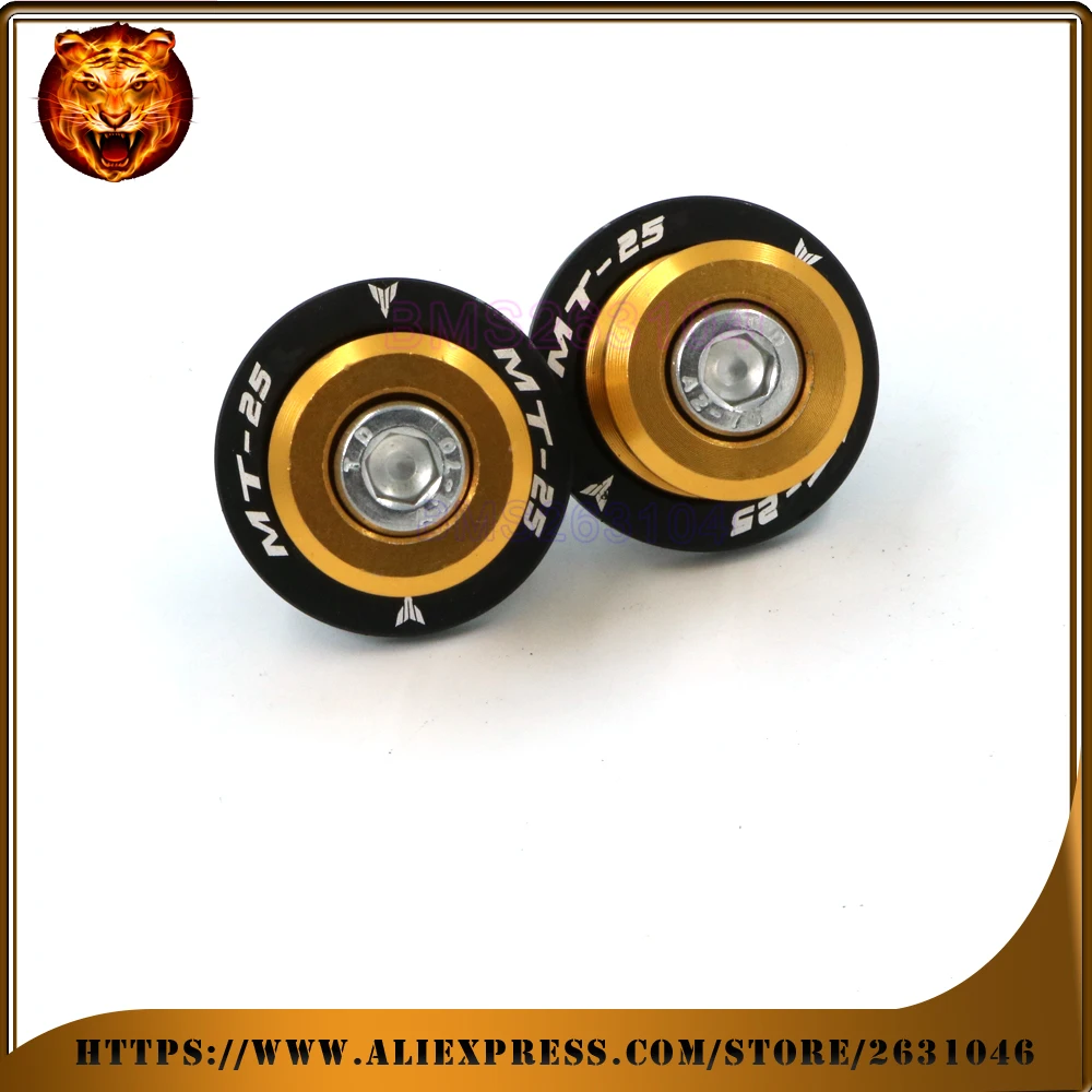 For YAMAHA MT25 MT-25 BLUE reb black gold Moto motobike Motorcycle 0.236 inch CNC Aluminum Swingarm Spools slider
For YAMAHA MT25 MT-25 BLUE reb black gold Moto motobike Motorcycle 0.236 inch CNC Aluminum Swingarm Spools slider