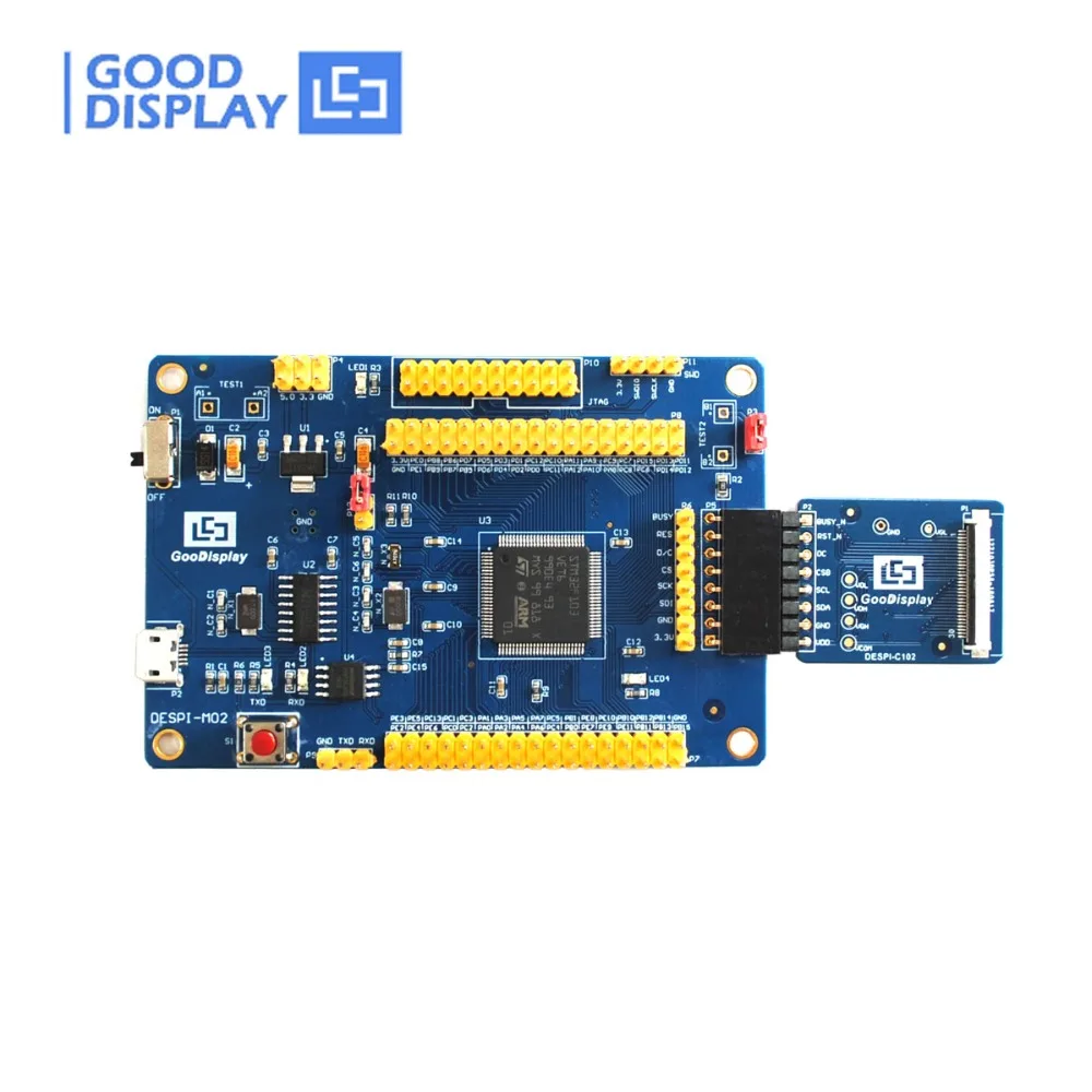 E-Ink-Display Demo Kit Driver Board For 1.02 Inch E-Paper E-Ink Display DESPI-102
E-Ink-Display Demo Kit Driver Board For 1.02 Inch E-Paper E-Ink Display DESPI-102