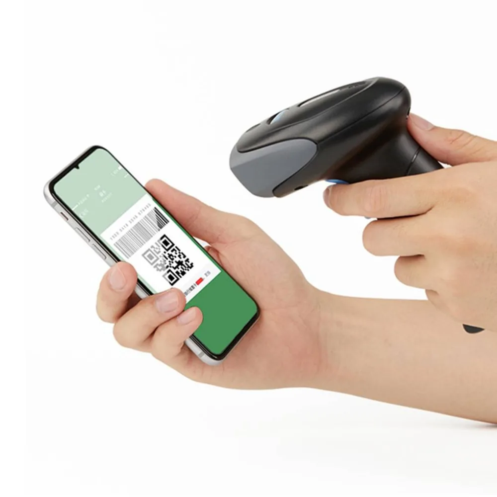 Store Shop 2.4G Wireless Barcode Scanner 1D 2D Handheld QR Barcode Bar Code Scanner Reader with Receiver USB
Store Shop 2.4G Wireless Barcode Scanner 1D 2D Handheld QR Barcode Bar Code Scanner Reader with Receiver USB