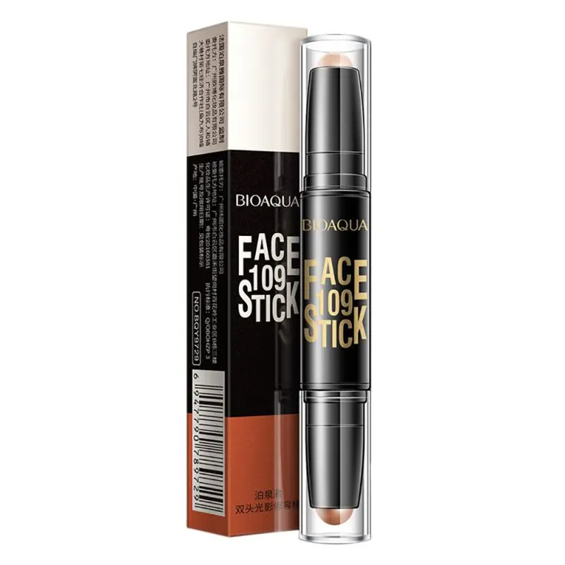Natural Makeup Face Concealer Pencil Double-end Make Up Waterproof Eyebrow Pen + Foundation Base Contour New | Красота и здоровье