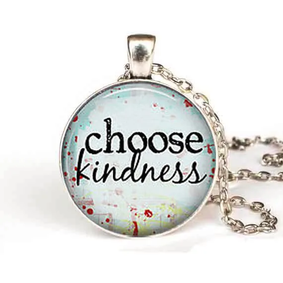 Antique VINTAGE Choose Kindness Inspirational Quote Pendant Necklace jewelry steampunk mens chain women fashion new 2017 charm
Antique VINTAGE Choose Kindness Inspirational Quote Pendant Necklace jewelry steampunk mens chain women fashion new 2017 charm