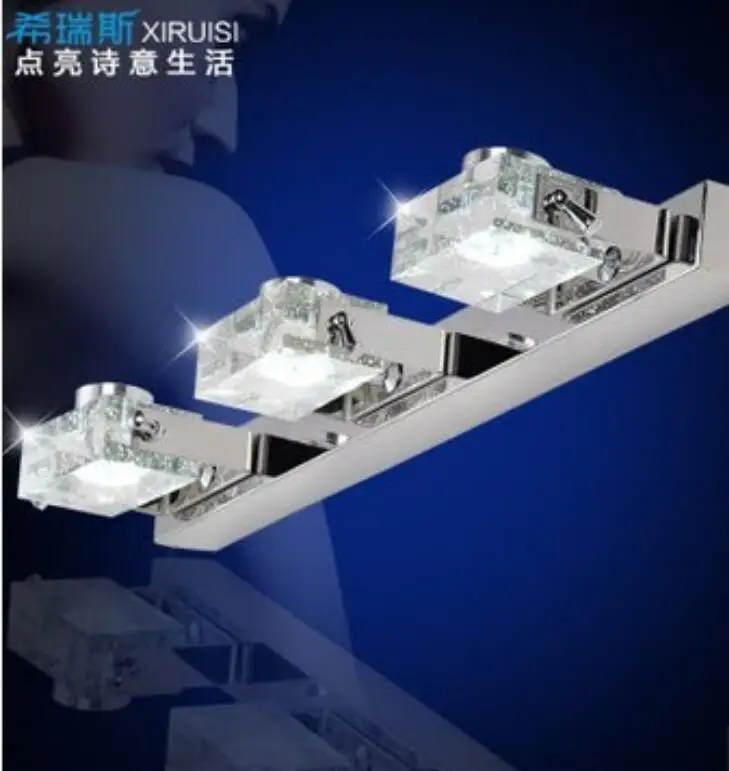Mirror headlamp crystal mirror front K9 crystal process foam wall lamp stainless steel bathroom toilet lamp m
Mirror headlamp crystal mirror front K9 crystal process foam wall lamp stainless steel bathroom toilet lamp m