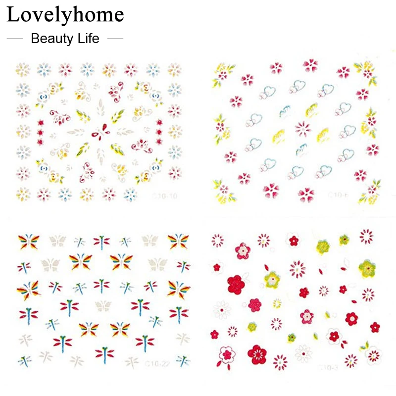 Hot 30 Sheet 3D Stickers Mix Color DIY Floral Design Nail Art Decals Manicure Fashion Accessories Decoration Free Shipping
Hot 30 Sheet 3D Stickers Mix Color DIY Floral Design Nail Art Decals Manicure Fashion Accessories Decoration Free Shipping