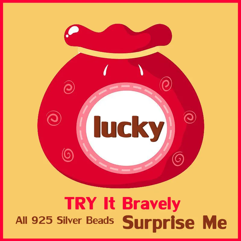Try it Bravely ! $4.55 Lucky Bag Package 925 Sterling Silver Beads fit for Women Bracelet Surprise Gift Random Style No Refund
Try it Bravely ! $4.55 Lucky Bag Package 925 Sterling Silver Beads fit for Women Bracelet Surprise Gift Random Style No Refund